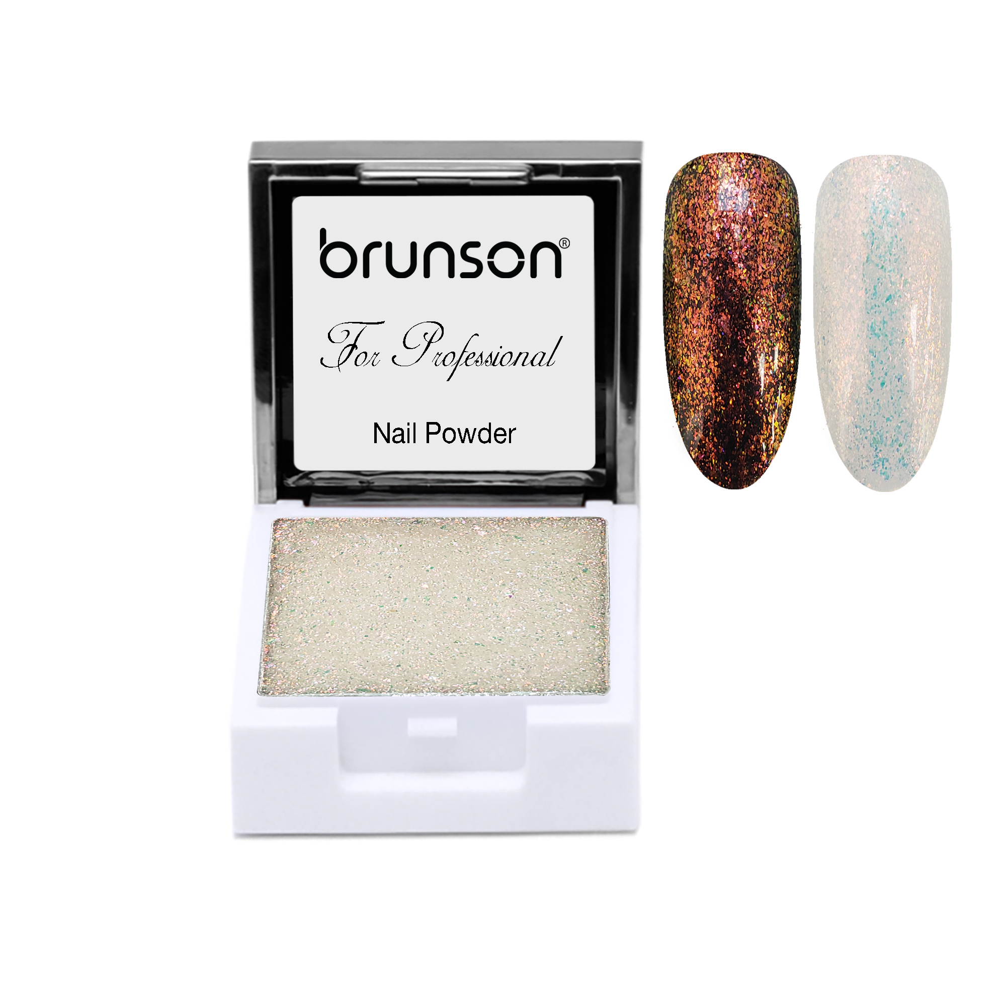 UV Gel Nail Powder Nails Aurora Painting Square Gel Nail Art Liquid Powder Solid Pigment WF07