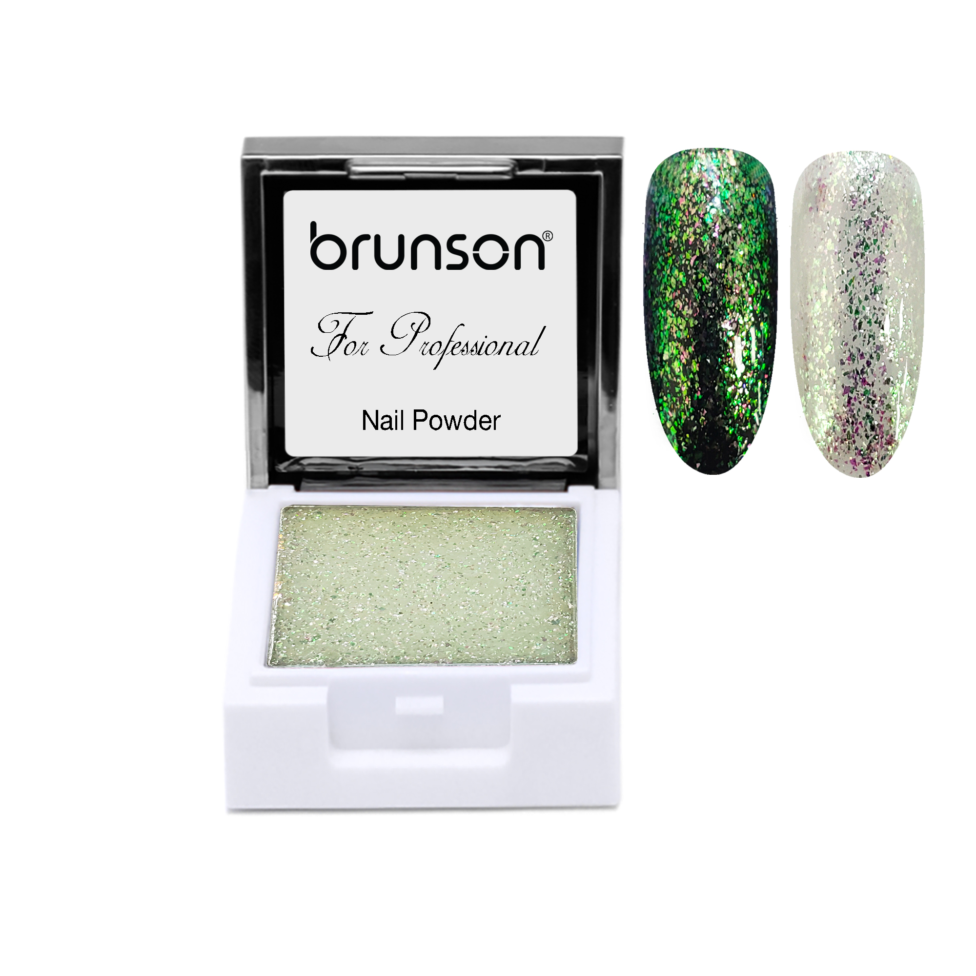 UV Gel Nail Powder Nails Aurora Painting Square Gel Nail Art Liquid Powder Solid Pigment WF09