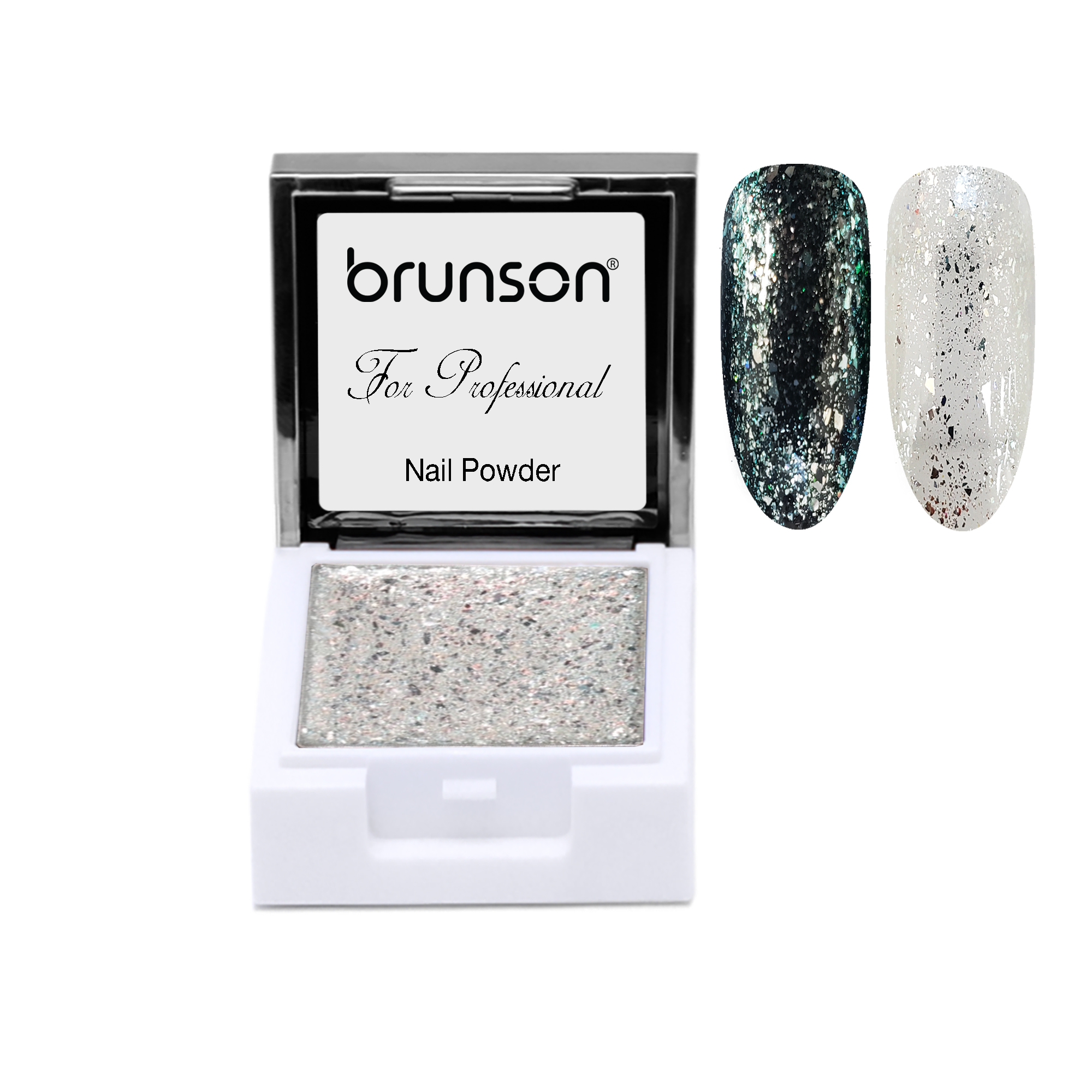 UV Gel Nail Powder Nails Aurora Painting Square Gel Nail Art Liquid Powder Solid Pigment WF13