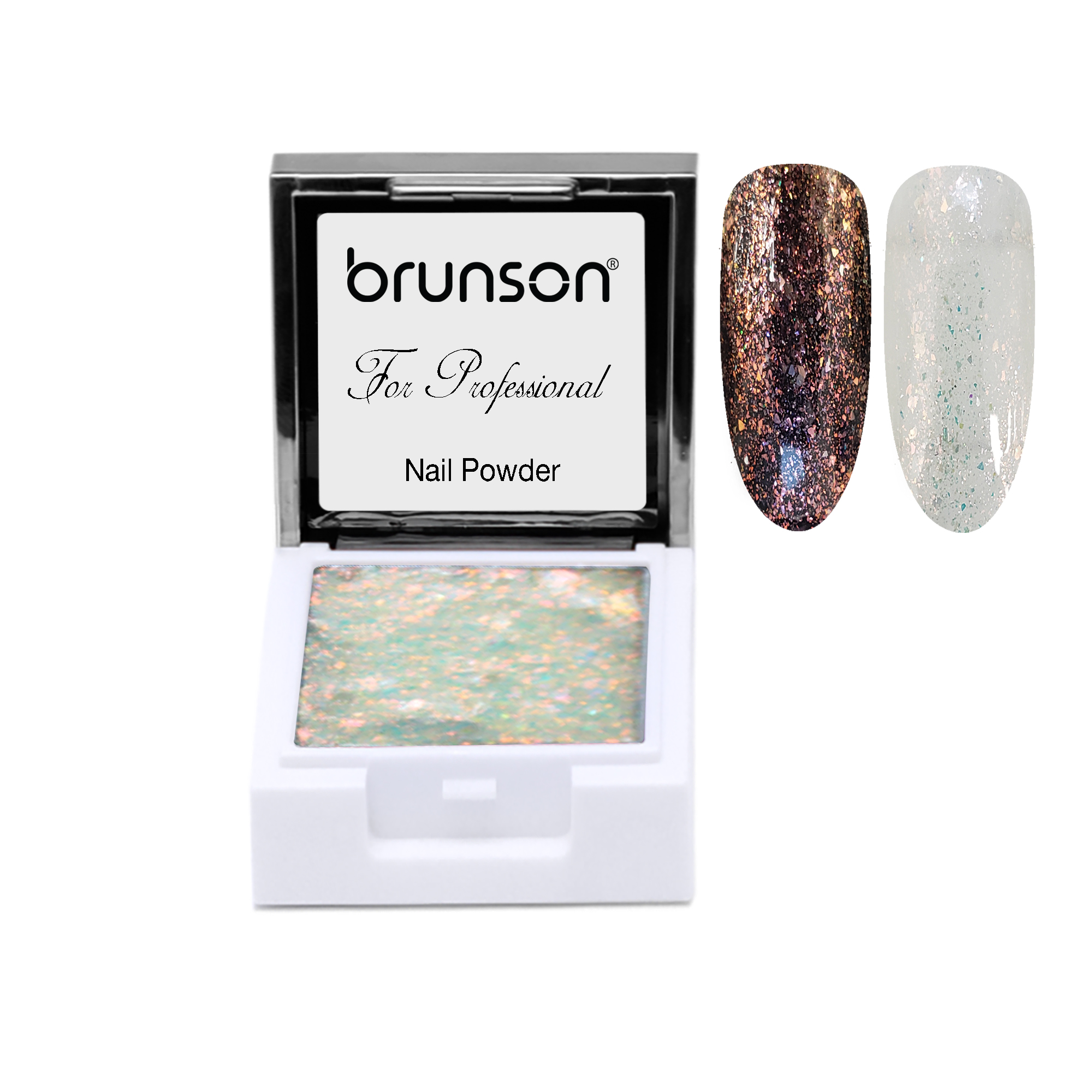 UV Gel Nail Powder Nails Aurora Painting Square Gel Nail Art Liquid Powder Solid Pigment WF14