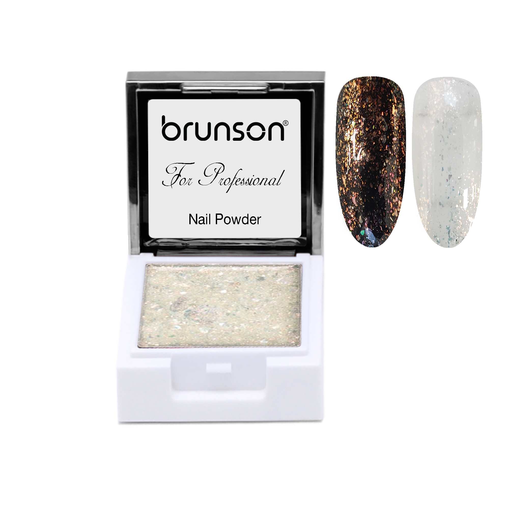 UV Gel Nail Powder Nails Aurora Painting Square Gel Nail Art Liquid Powder Solid Pigment WF15