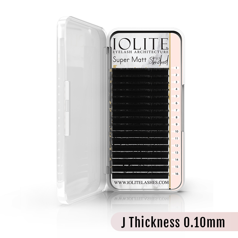 Eyelash Extension SUPER MATT LASHES J Curl 0.10 Thickness Eyelashes Lashes