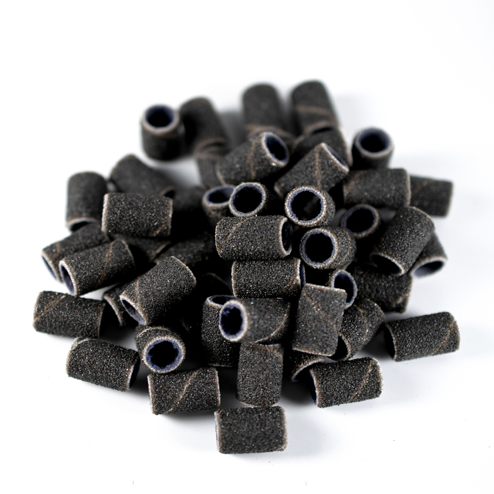 Sanding Bands for Nail Drill Bits Nail Drill File Manicure Tool 100pcs BSPBK80/BSPBK150/BSPBK240