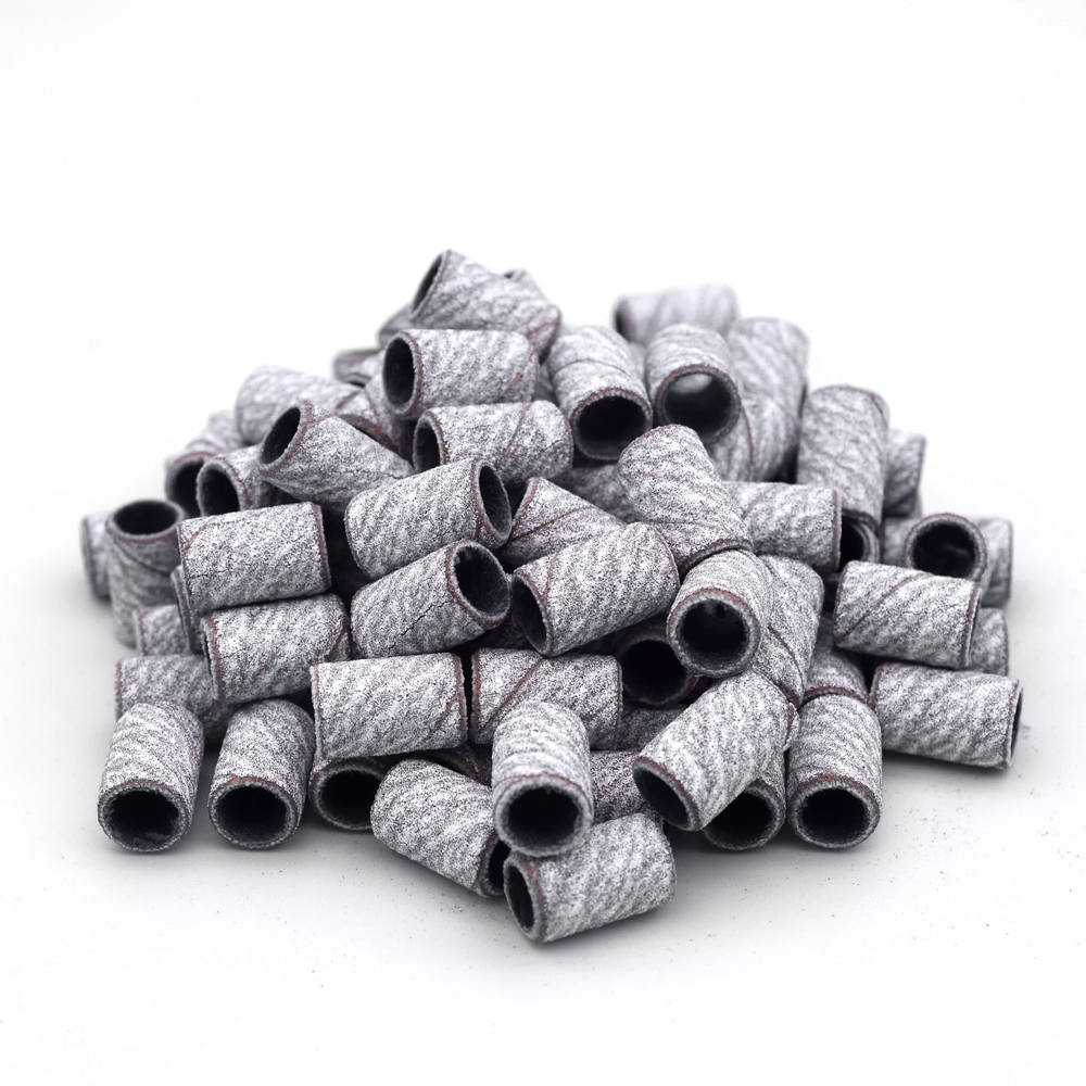 Sanding Bands for Nail Drill Bits Nail Drill File Manicure Tool 100pcs BSPW150/BSPW80/BSPW240