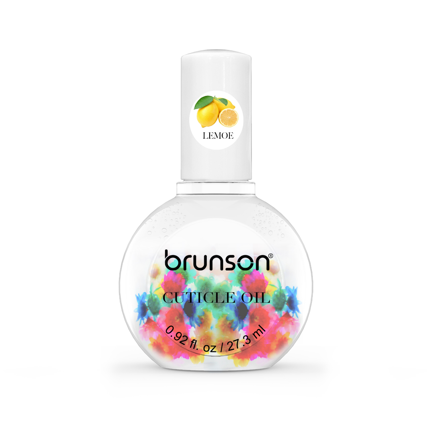 Brunson Natural Lemon Cuticle Oil – Moisturizing & Strengthening Nail Treatment for Nails & Cuticles | Soothing, Nourishing, Paraben-Free & Cruelty-Free – 27ml (BCOL)