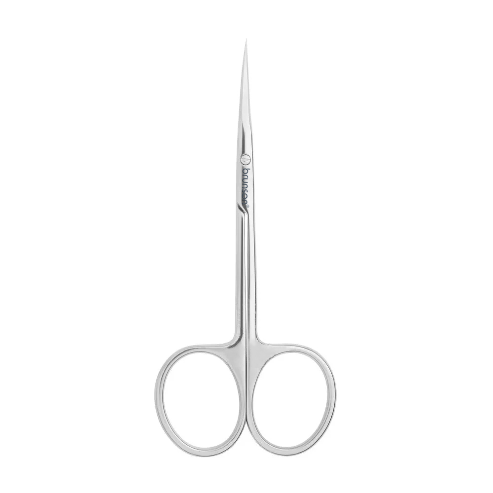 Stainless Steel Point Cuticle Scissor curved cuticle & nail scissor for manicure pedicure for professional finger & toe nail care BSCS09