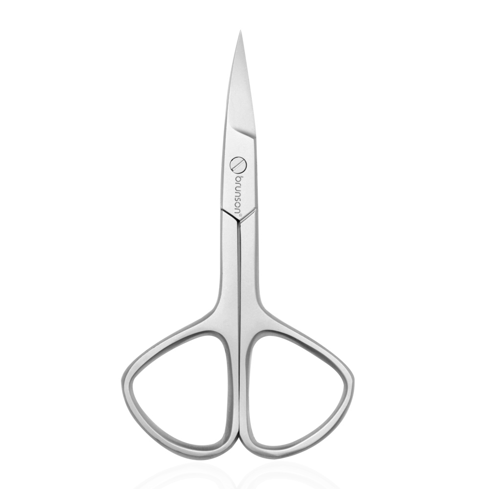 Stainless Steel Point Cuticle Scissor curved cuticle & nail scissor for manicure pedicure for professional finger & toe nail care BSCS07