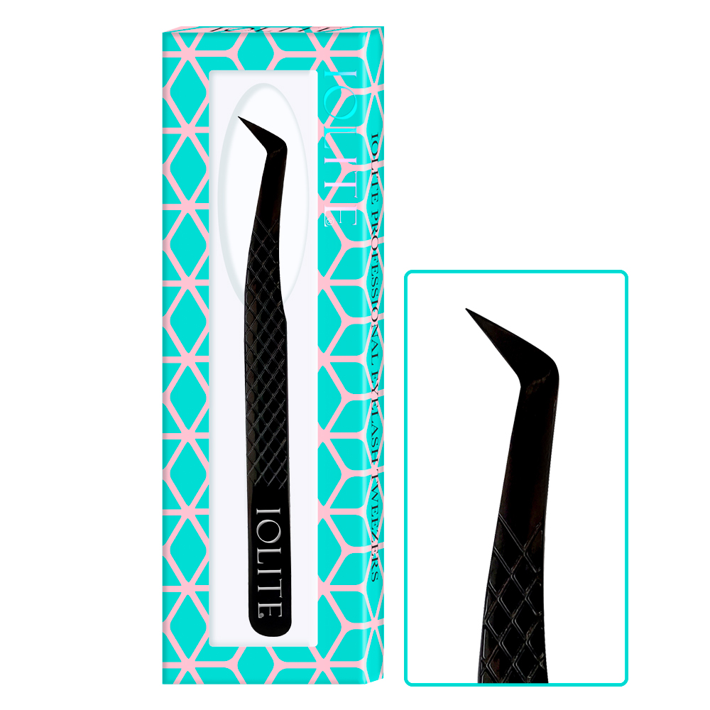 Tool Stainless Steel Plasma Coating Tips Eyelash Volume Tweezers ITV04