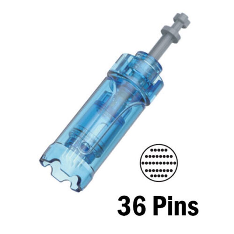 Micro Needle Cartridges Tips for Electric Auto Dr Pen A9, A8S and M8S Machine | MTS Skin Care - 36 Pin, 10pcs A9N36