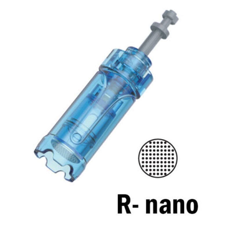 Micro Needle Cartridges Tips for Electric Auto Dr Pen A9, A8S and M8S Machine | MTS Skin Care R-Nano Pin, 10pcs A9RN