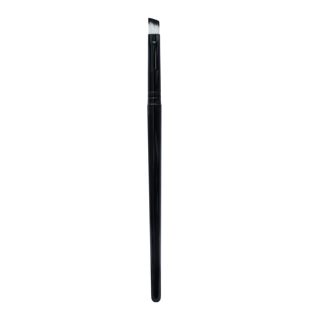 Eyebrow eye brow brush private label flat fine tip slim brow brush white angled eyebrow brush flat angle brow brush IEBB