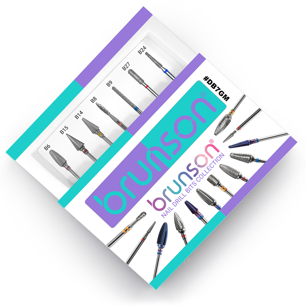 Nail Drill Bits Gel Sculpting Removal & Manicure Bits Collection DB7GM