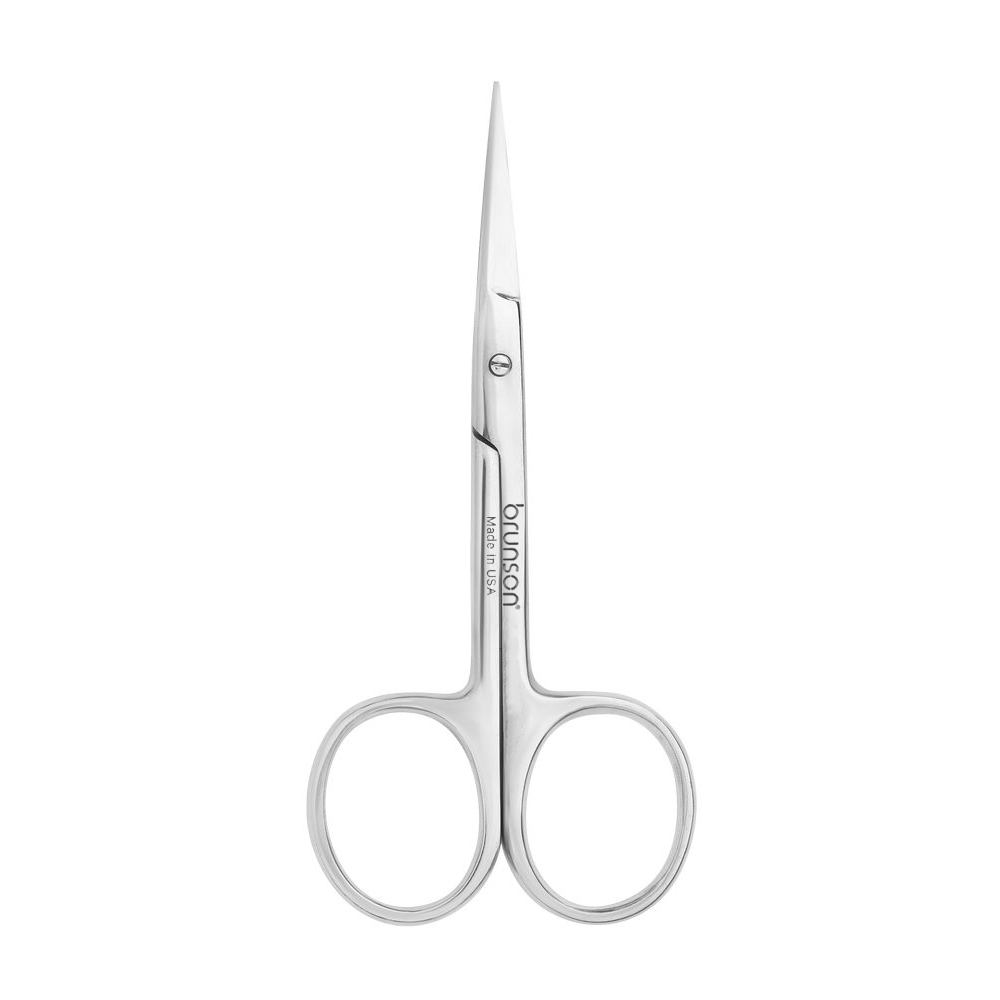 Stainless Steel Point Cuticle Scissor curved cuticle & nail scissor for manicure pedicure for professional finger & toe nail care BSCS06