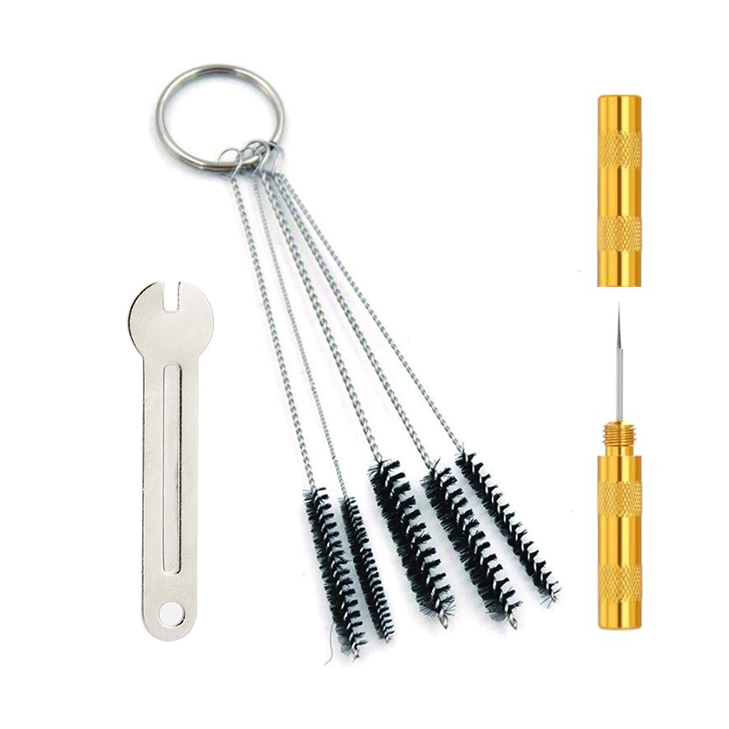 3 Set Airbrush Spray Cleaning Repair Tool Kit Stainless steel Needle Brush Set ABCK