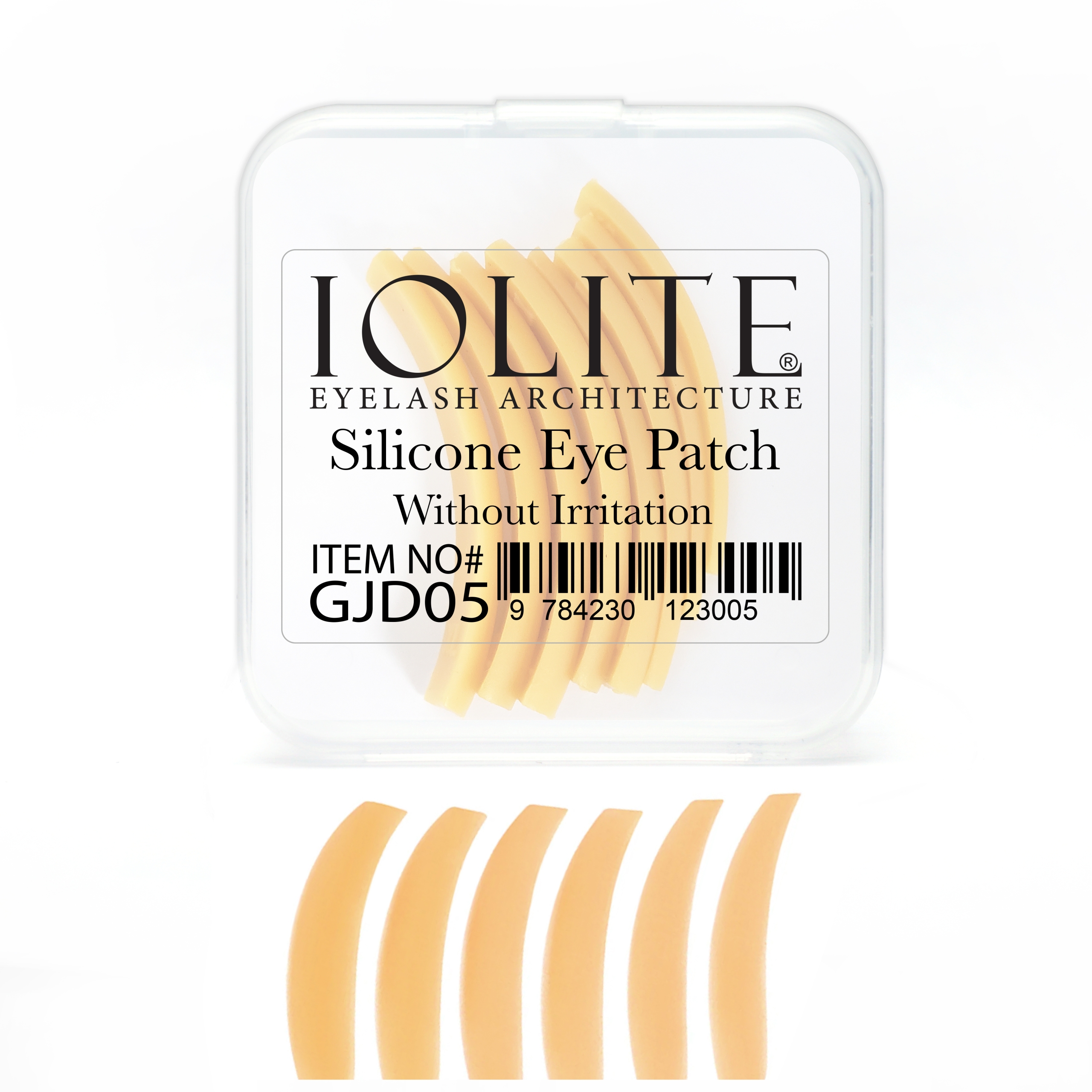 Silicone eyelash lift eye patches