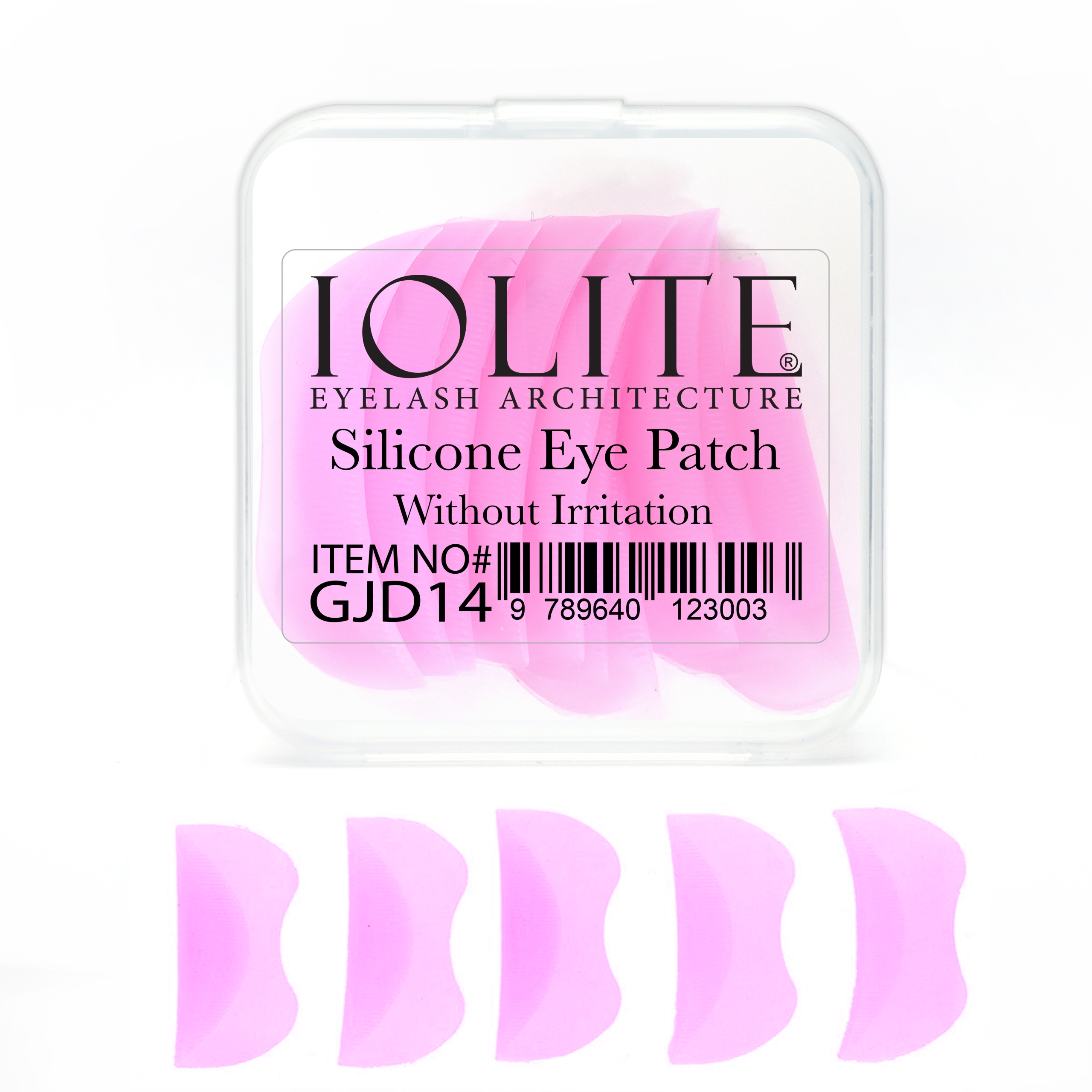 Silicone lash pad