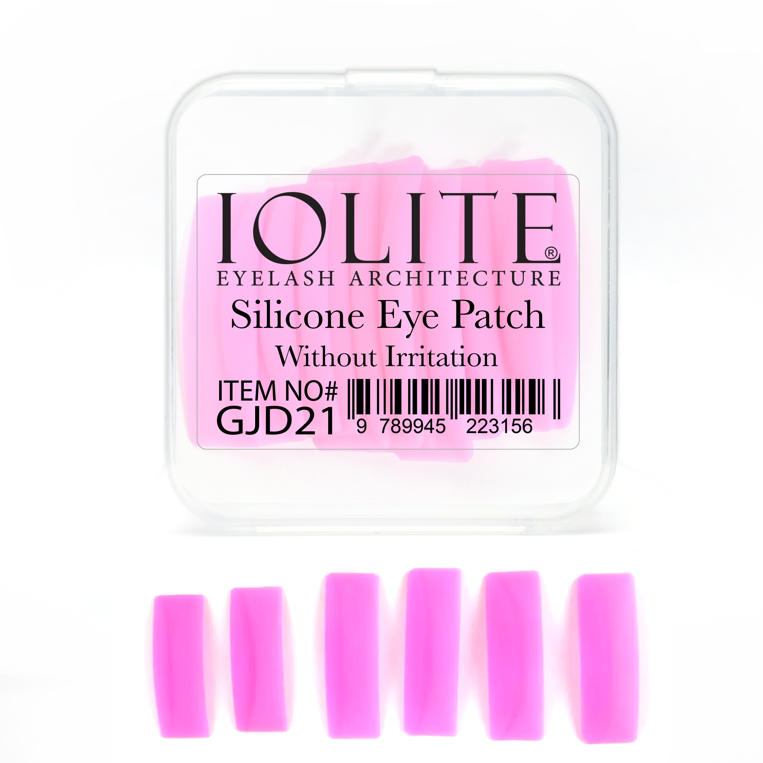 Silicone eyelash extension pad