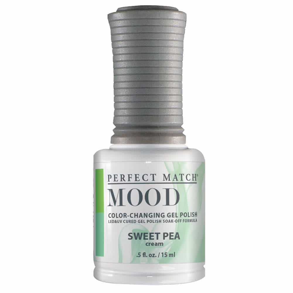 Perfect Match Mood Gel Nail Polish & Nail Lacquer Sweet Pea Thermal Color Shift PMMDS63