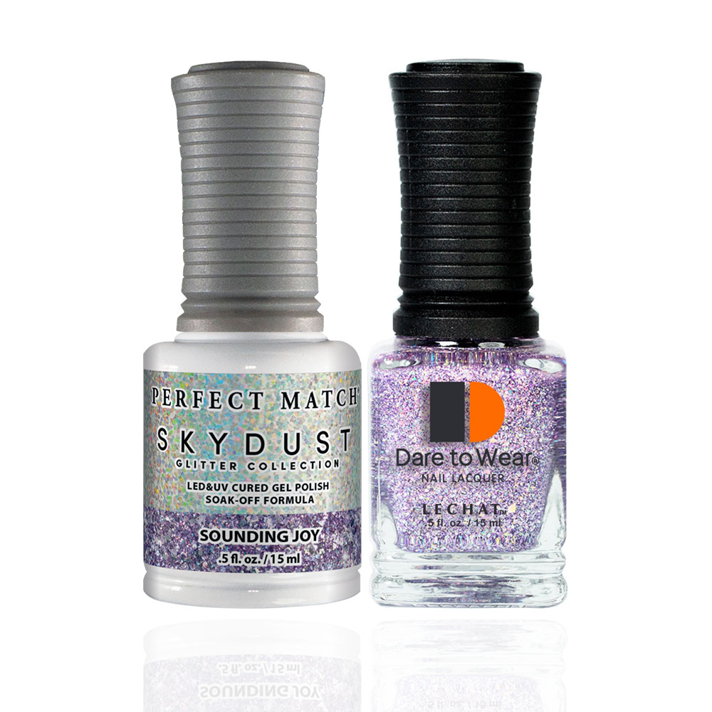 Gel Nail Polish & Nail Lacquer Sky Dust Glitter Sounding Joy SDMS13