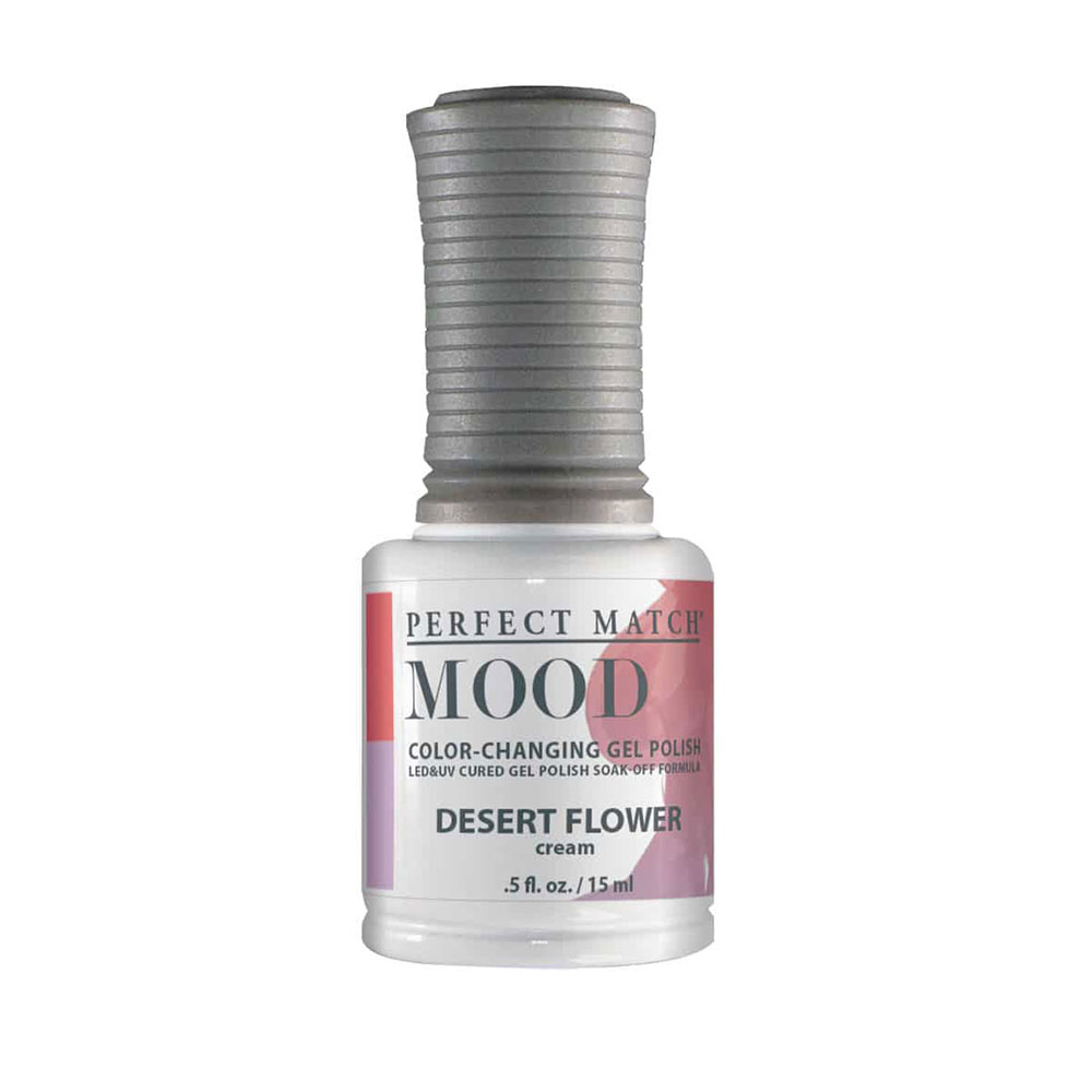 Perfect Match Mood Gel Nail Polish & Nail Lacquer Desert Flower Thermal Color Shift PMMDS65