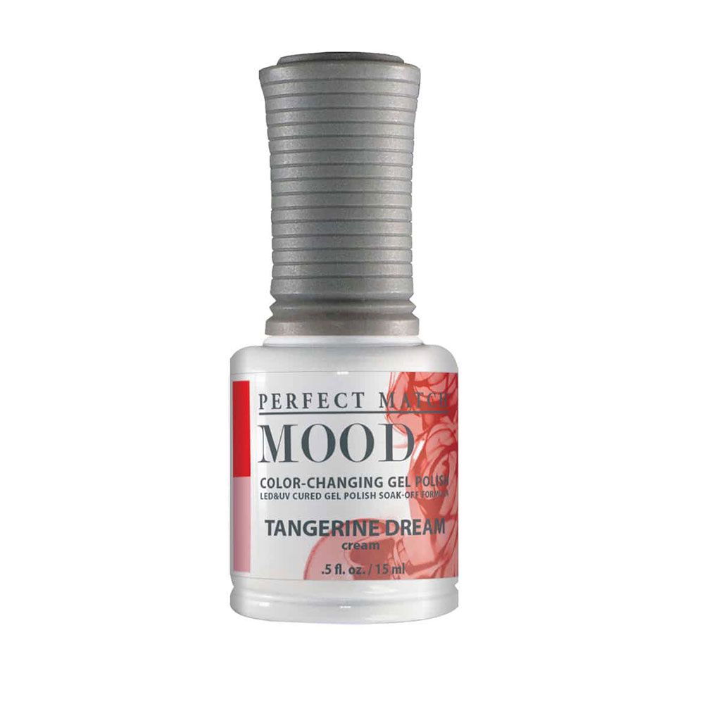 Perfect Match Mood Gel Nail Polish & Nail Lacquer Tangerine Dream Thermal Color Shift PMMDS67