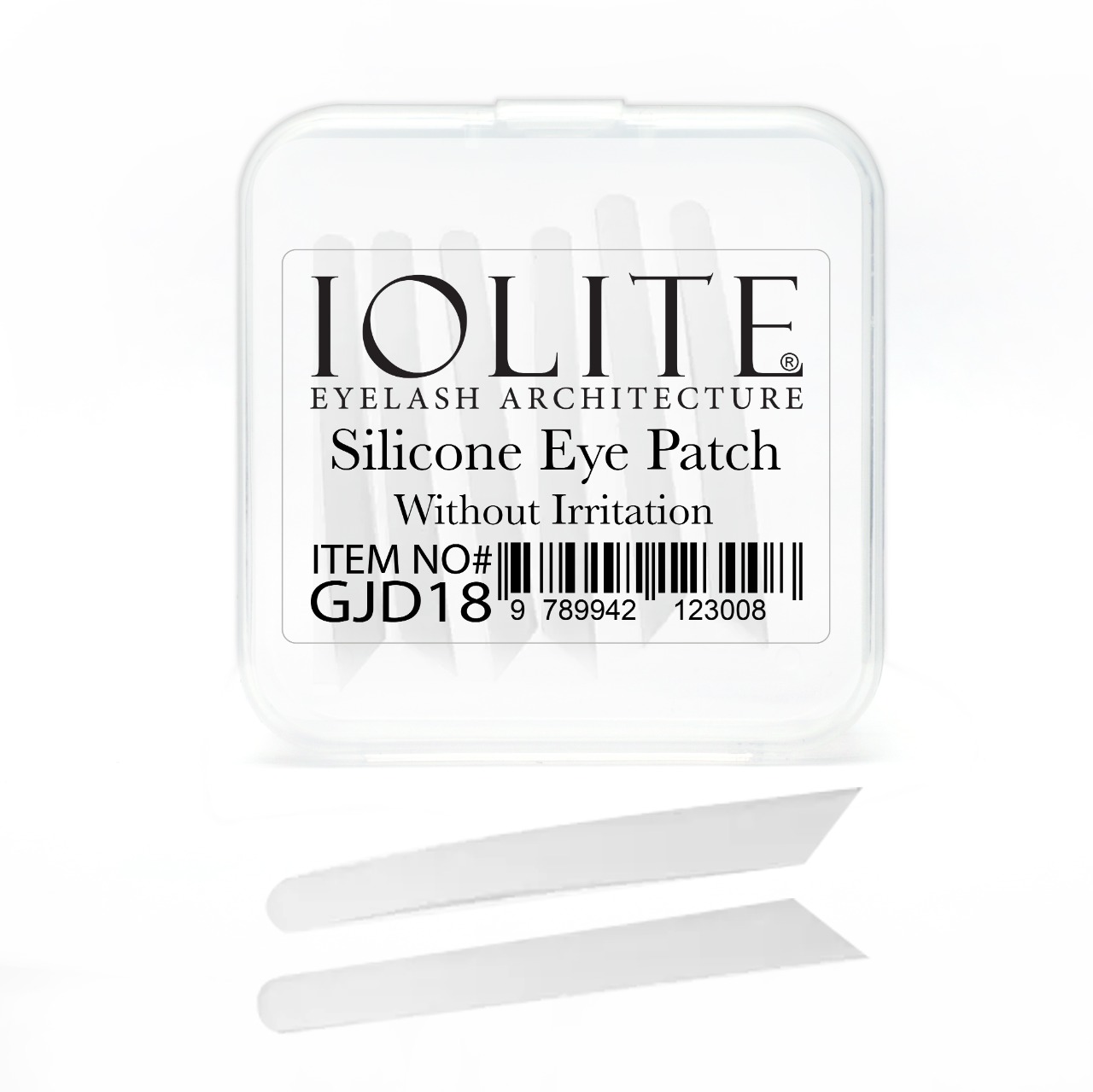 Silicone eyelash lift eye patches