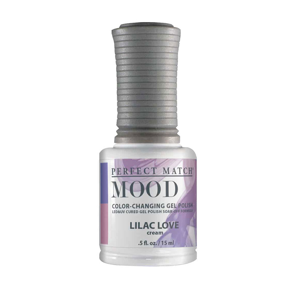 Perfect Match Mood Gel Nail Polish & Nail Lacquer Lilac Love Thermal Color Shift PMMDS68