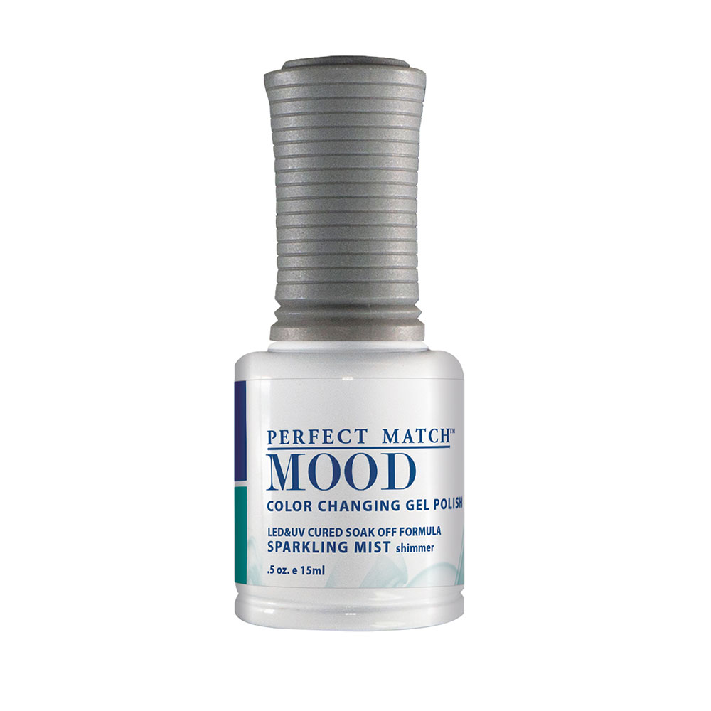 Perfect Match Mood Gel Nail Polish & Nail Lacquer Sparkling Mist Thermal Color Shift PMMD26