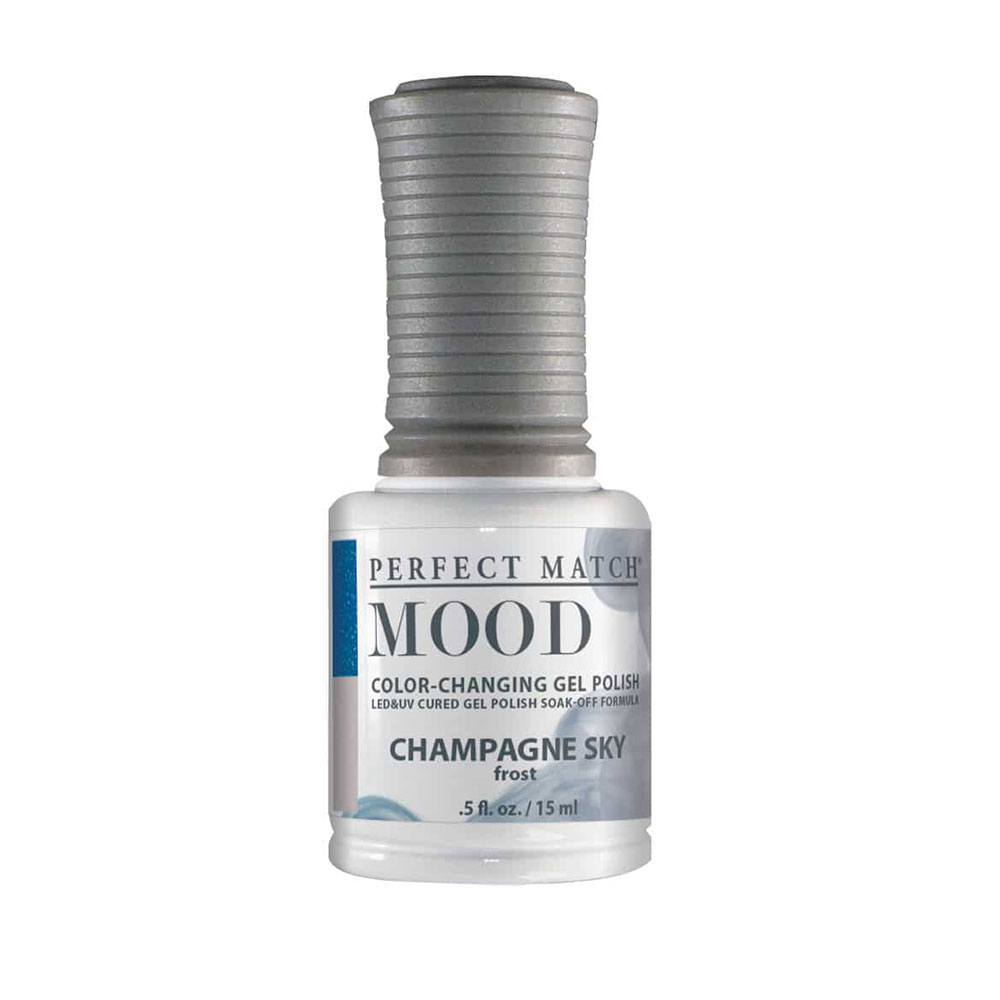 Perfect Match Mood Gel Nail Polish & Nail Lacquer Champagne Sky Thermal Color Shift PMMDS66