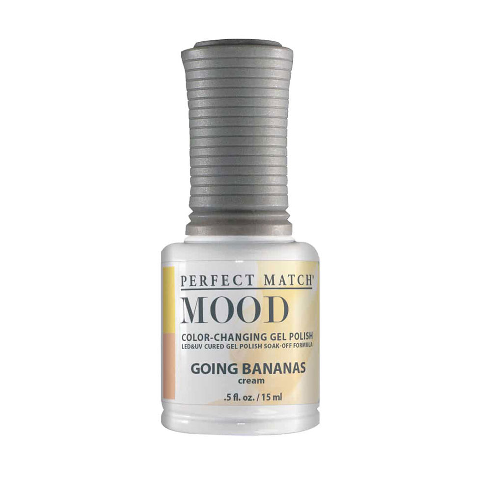 Perfect Match Mood Gel Nail Polish & Nail Lacquer Going Bananas Thermal Color Shift PMMDS71