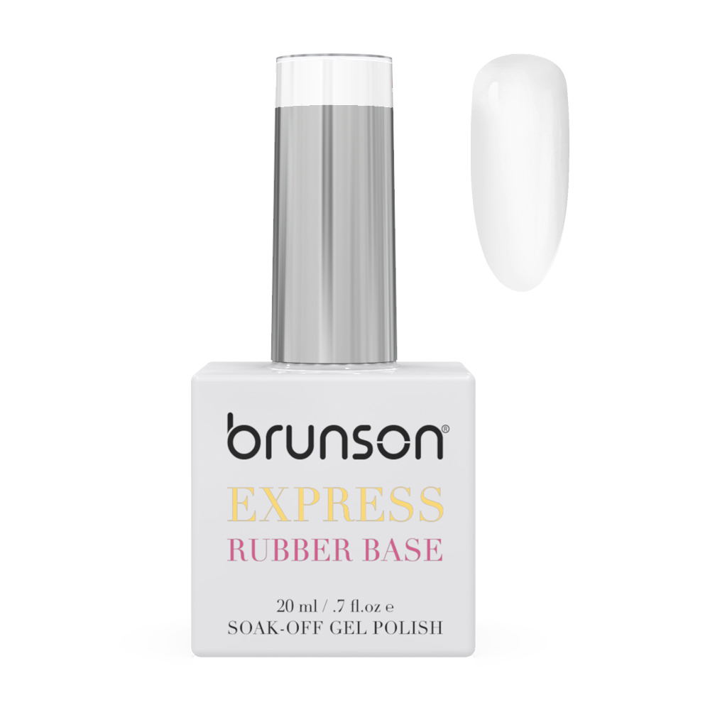 Rubber base gel nail polish