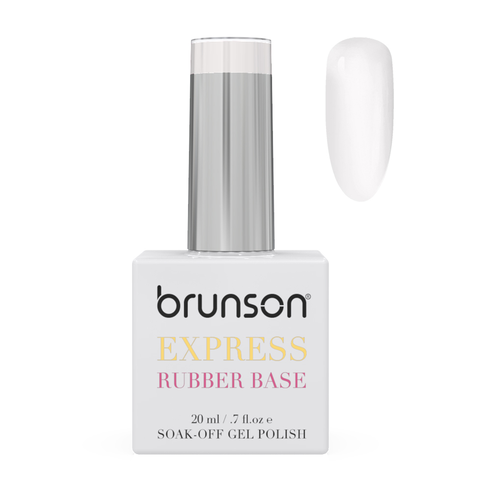 Rubber base gel manicure