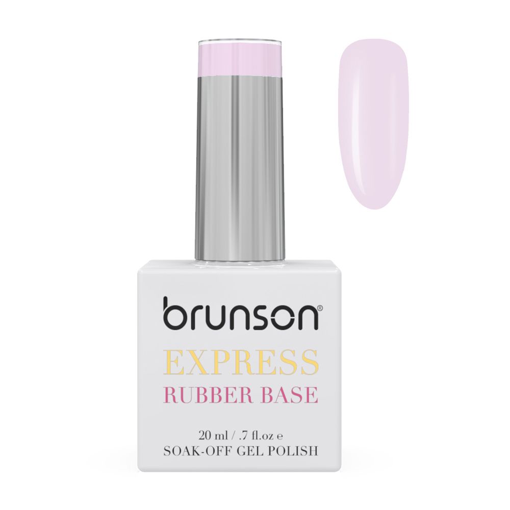 Rubber base gel for nail extensions