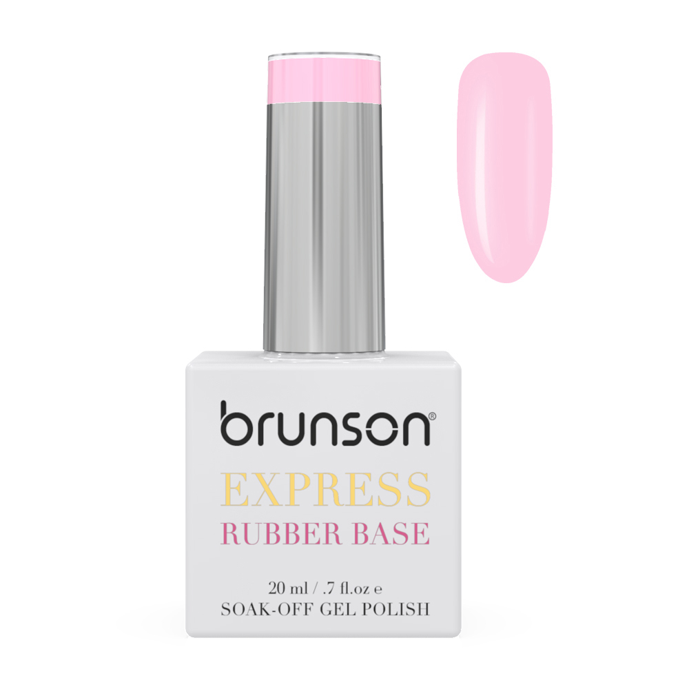Rubber base gel for nail adhesion