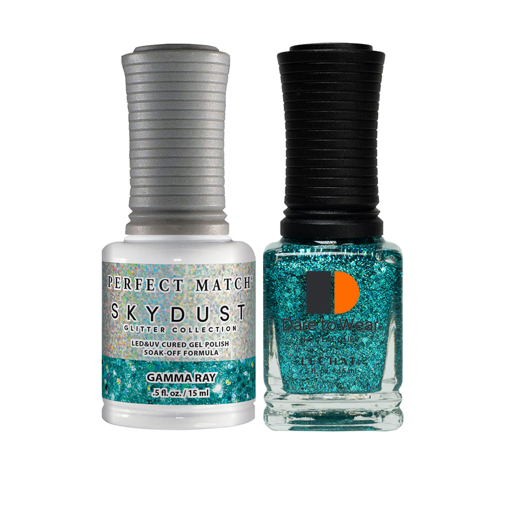 Gel Nail Polish & Nail Lacquer Sky Dust Glitter Gamma Ray SDMS01