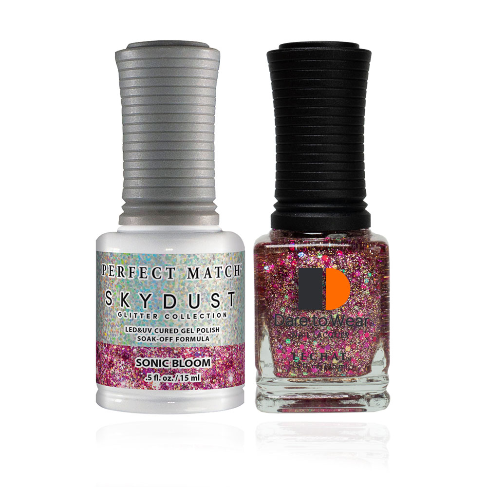 Gel Nail Polish & Nail Lacquer Sky Dust Glitter Sonic Bloom SDMS04