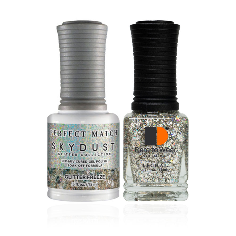 Gel Nail Polish & Nail Lacquer Sky Dust Glitter Glitter Freeze SDMS07