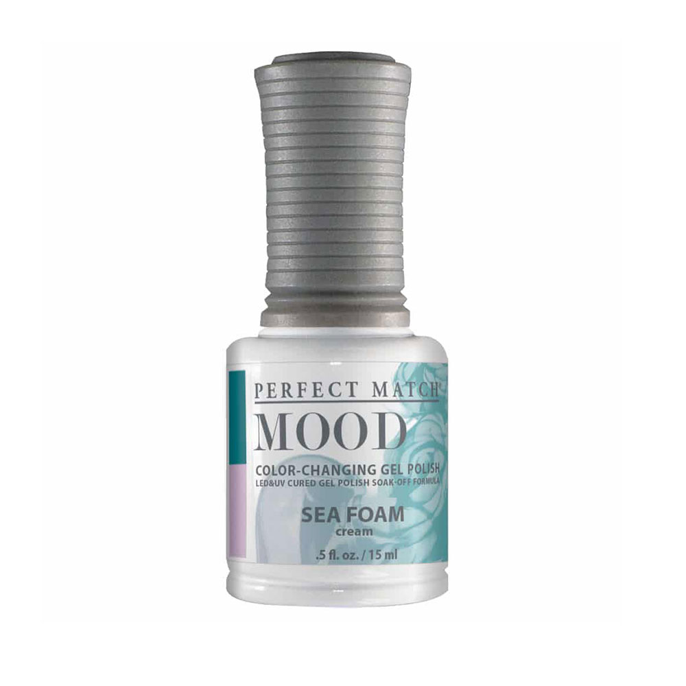 Perfect Match Mood Gel Nail Polish & Nail Lacquer Sea Foam Thermal Color Shift PMMD64