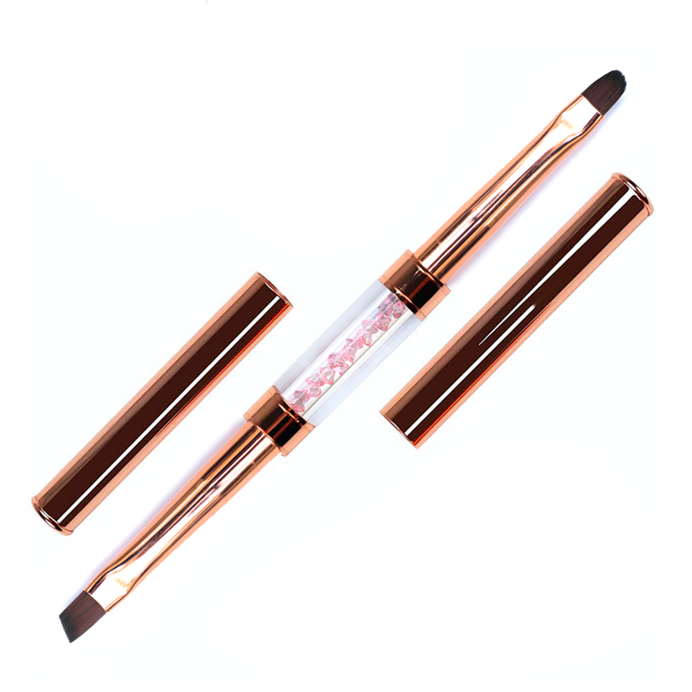 Oval- Oblique Nail Art Brush Gradient Shading Dual Side NBOO