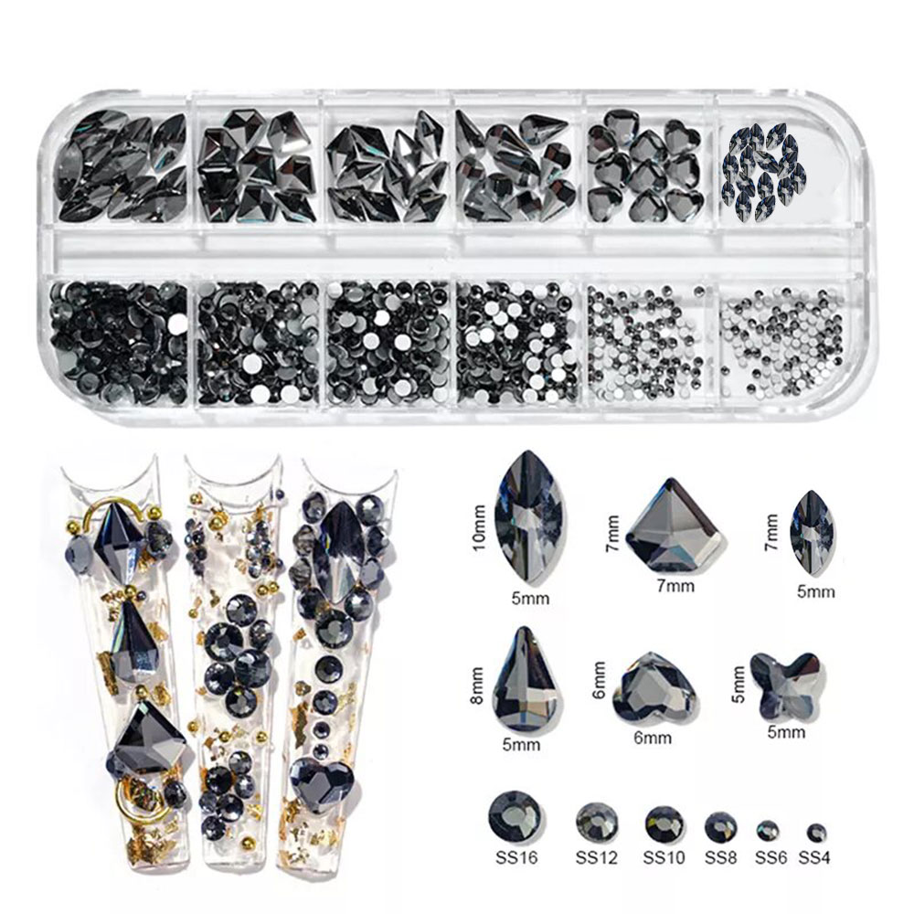 Nail Art Rhinestones Set