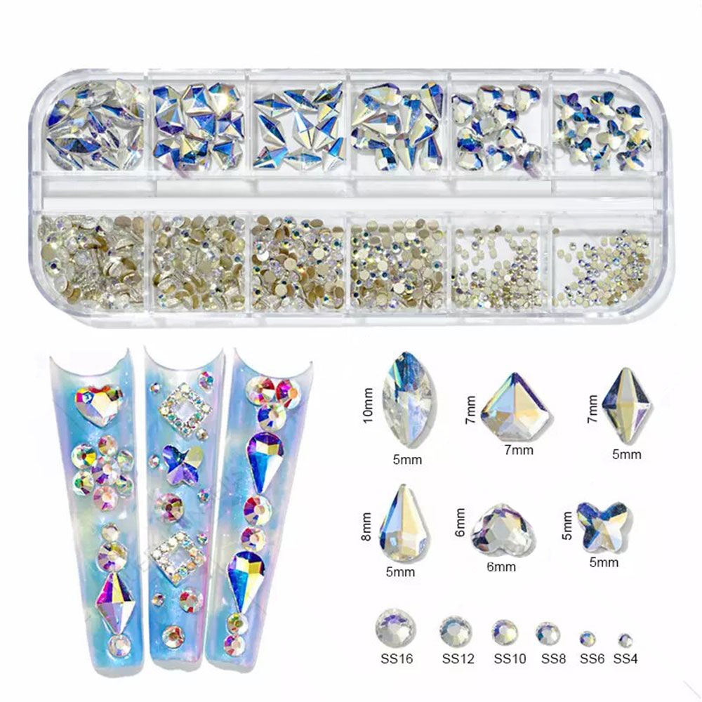 Nail Art Rhinestones Set