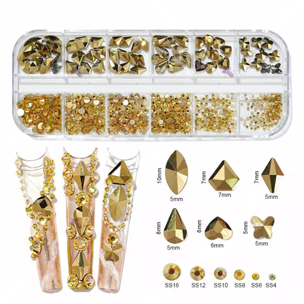 Nail Art Rhinestones Set