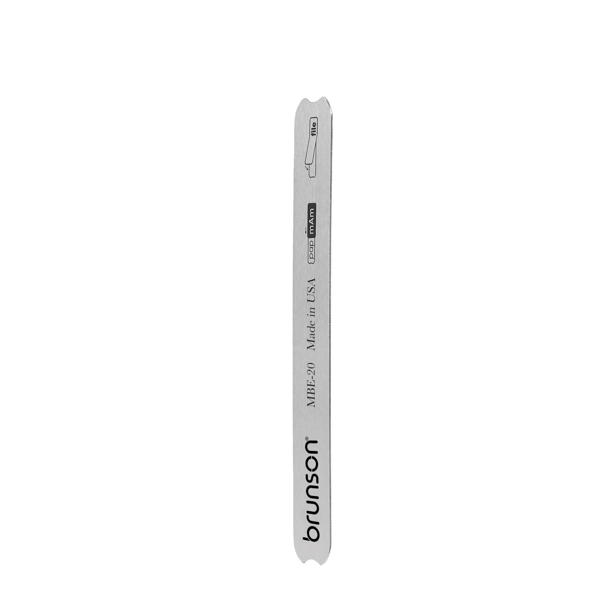 Nail file acrylic straight metal nail (base) EXPERT2 BMBE20