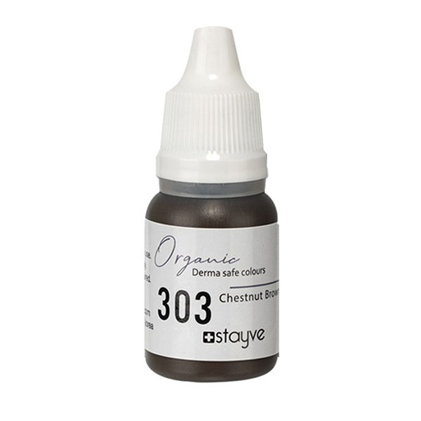 Stayve 303 Chestnut Brown Organic Eyebrow Pigment 10ml SCB303