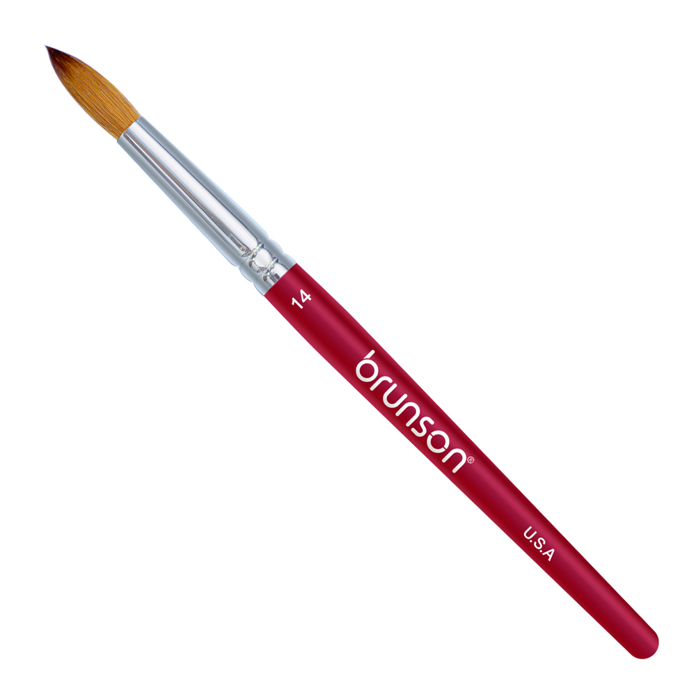 Premium kolinsky acrylic brush
