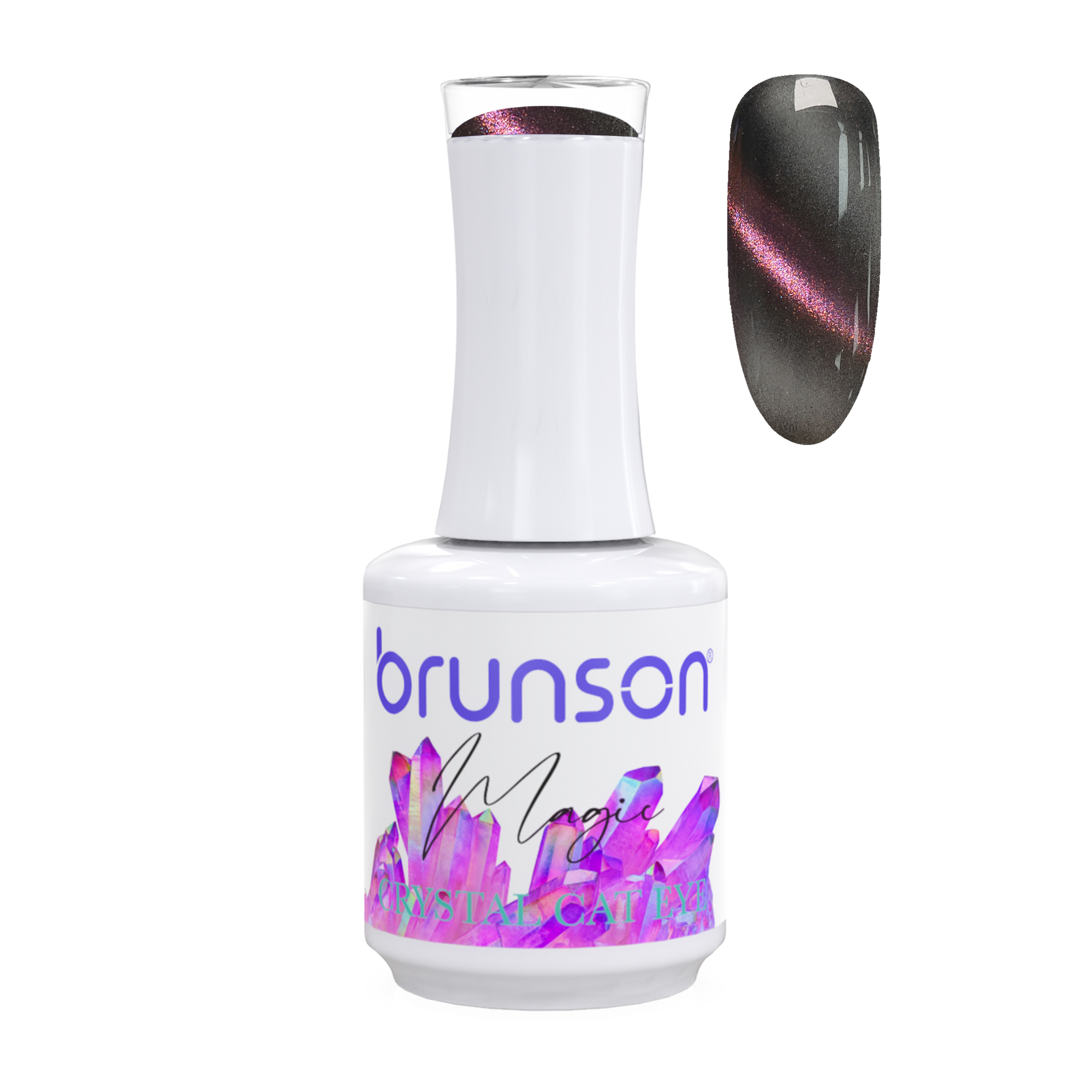 Brunson Magic Crystal Cat Eye 9D Gel Polish 18ml BMC9D10