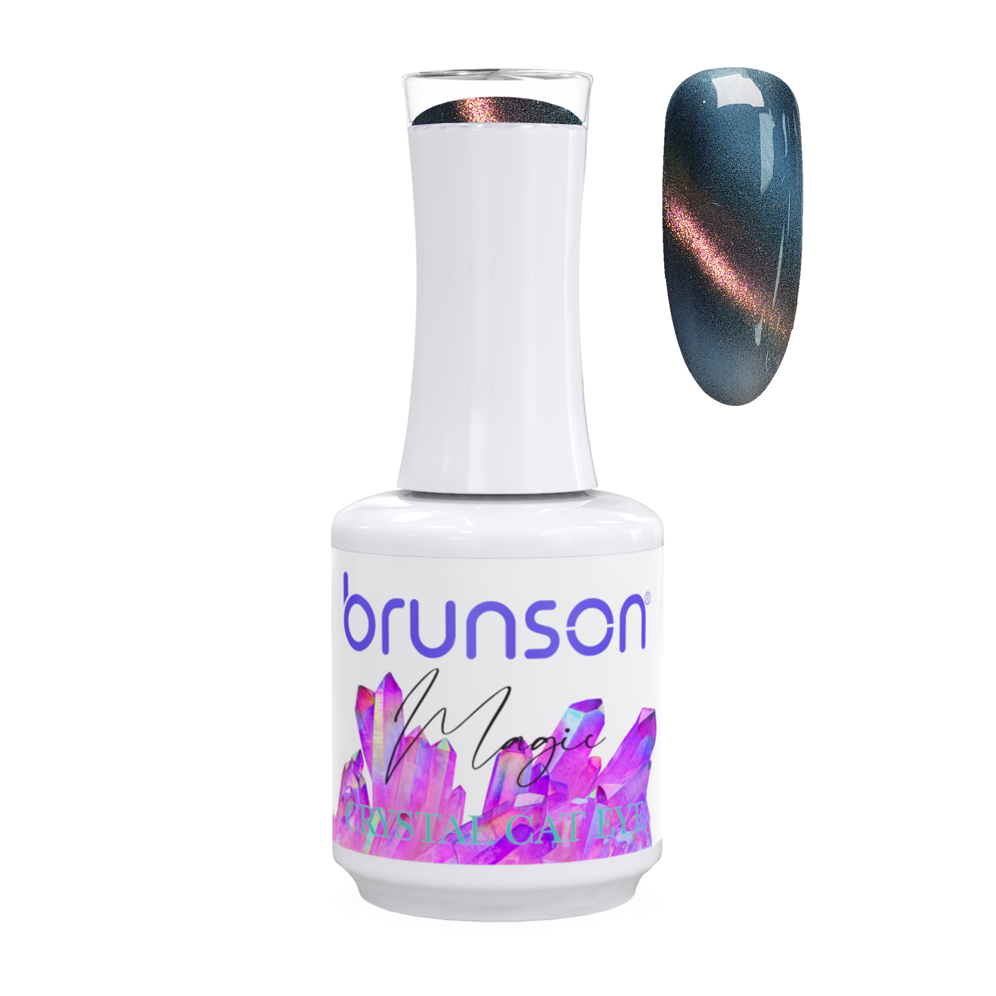 Brunson Magic Crystal Cat Eye 9D Gel Polish 18ml BMC9D19