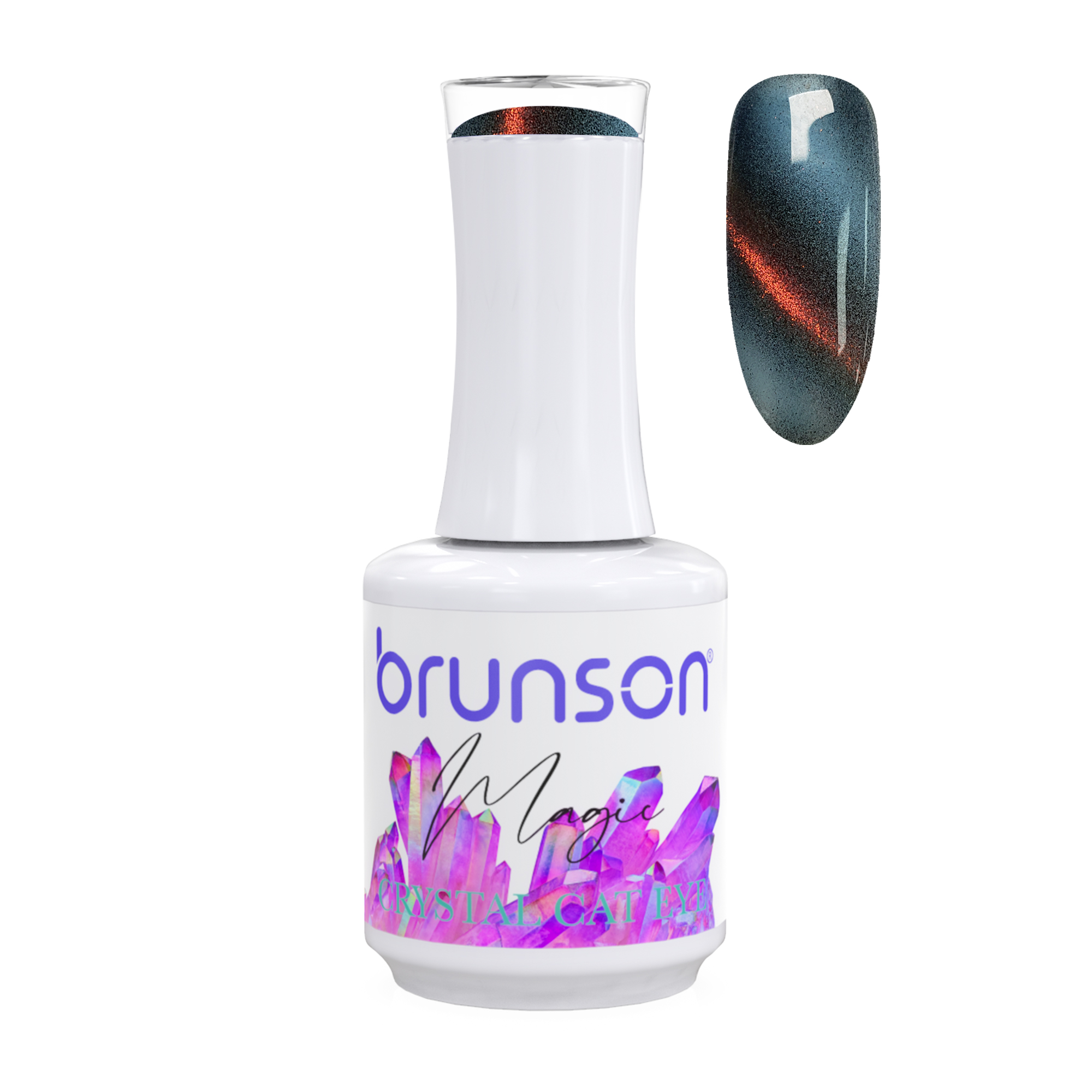 Brunson Magic Crystal Cat Eye 9D Gel Polish 18ml BMC9D22