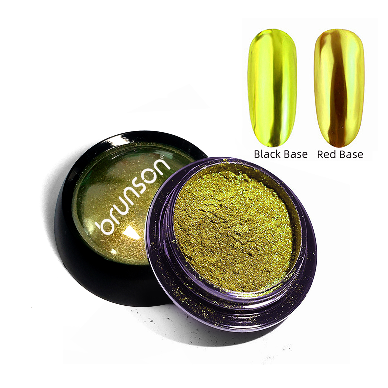 Chrome Nail Art Pigment Powder Solid Magic Mirror Effect Nail Powder SK15
