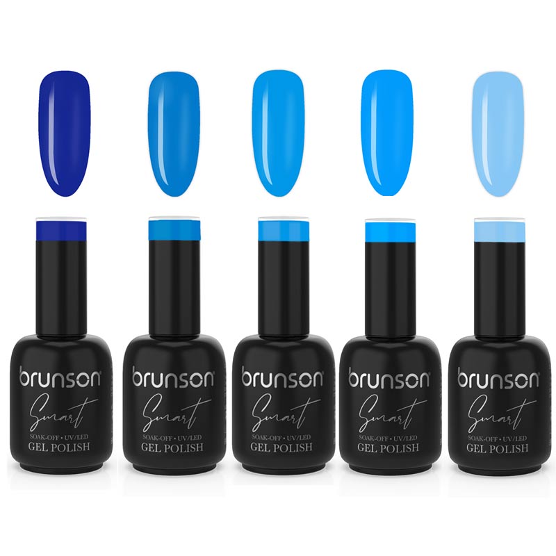 Brunson Gel Polish Kit Blue